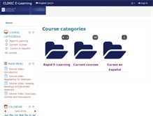 Tablet Screenshot of elearning-cliniclegal.org